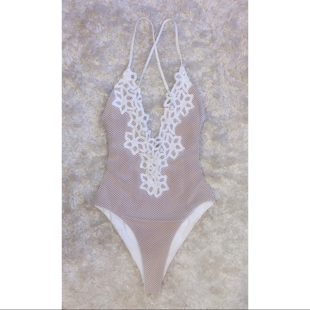 Blue Life Magnolia One Piece Swimsuit in Diamond